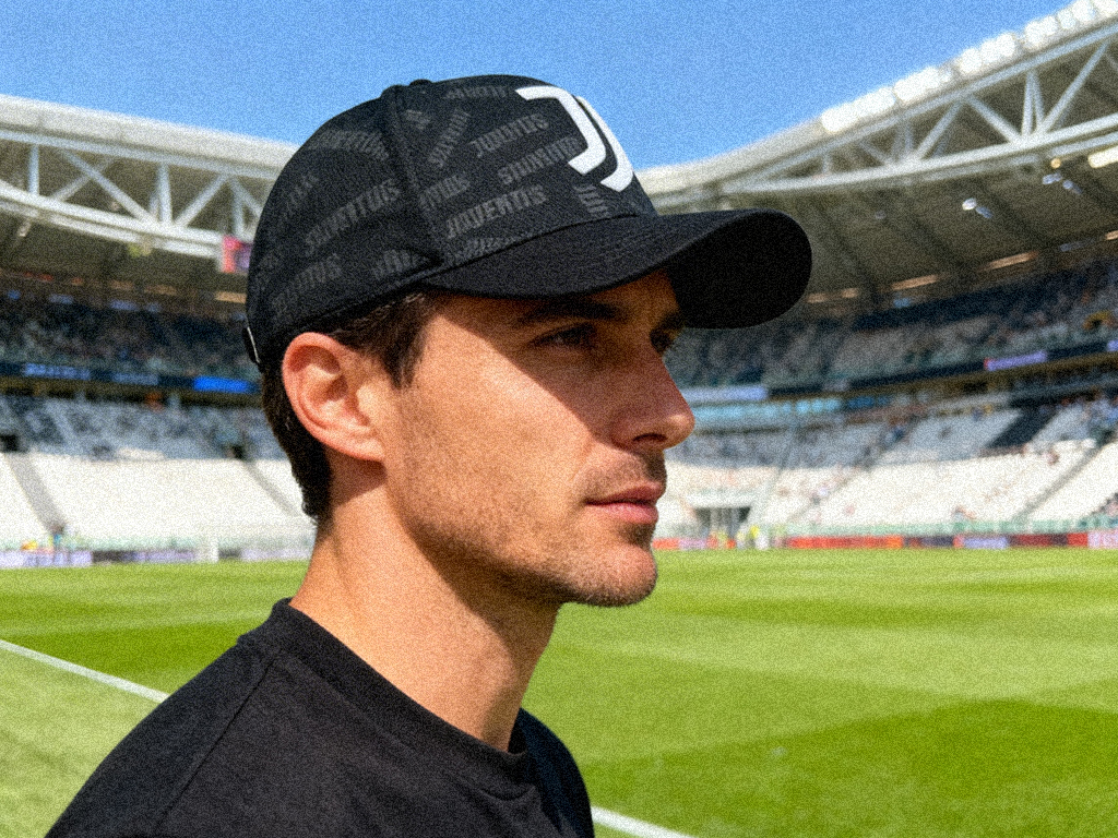 JUVE CAPPELLINO BASEBALL NERO, PATTERN | Ellepiu